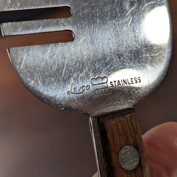 Vintage Levco Cake slice, mcm cake breaker, pie server made in Japan - Picture 3 of 10